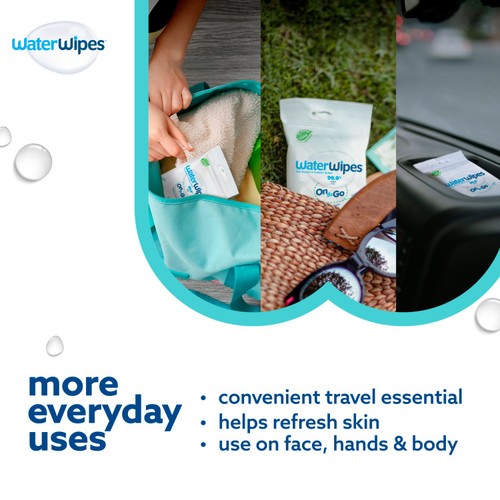 WaterWipes On The Go Wipes 10 wipes