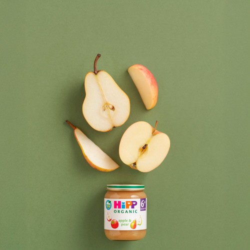 HiPP Organic Apple & Pear Baby Food Jar 6+ Months