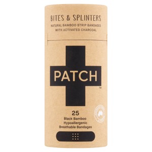 PATCH PATCH Bamboo Sensitive Plasters Activated Charcoal