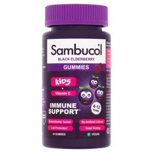 Sambucol Kids Black Elderberry Gummies x30