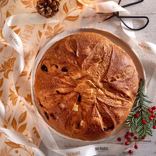 Tre Marie Traditional Hand-Wrapped Panettone