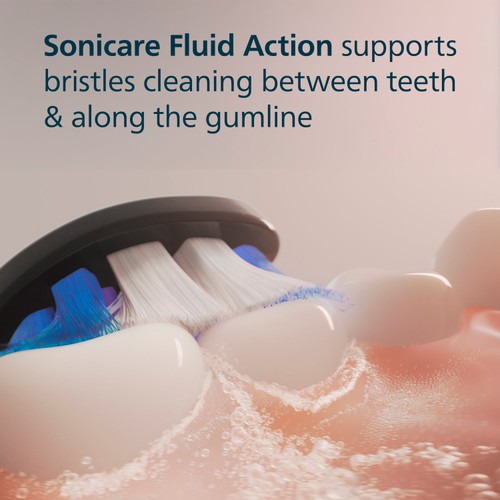 Philips Sonicare Brush Heads S2 Black 2+1 Pack