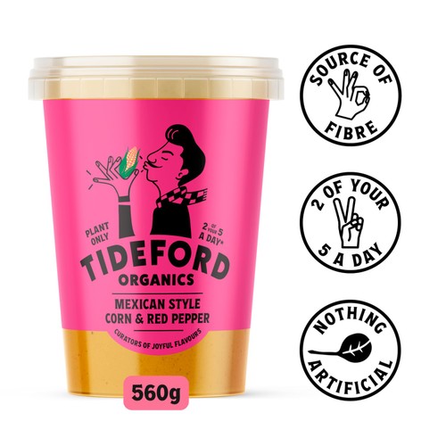 Tideford Organics Mexican Corn & Red Pepper Soup