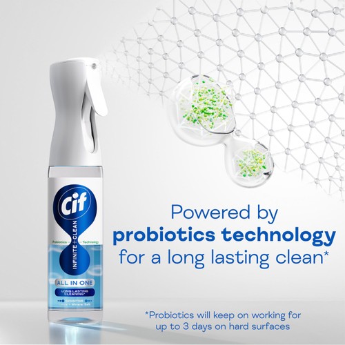Cif Infinite Clean Sensitive Lotus & Mineral Salt All In One Reload Refill