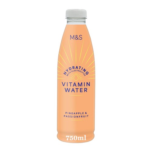 M&S Hydrating Pineapple & Passionfruit Vitamin Water
