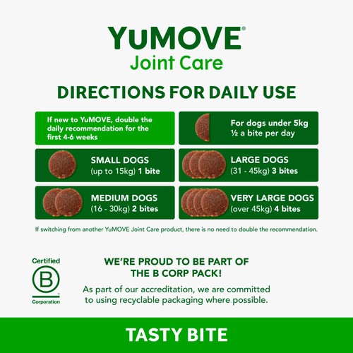 YuMOVE Joint Support Daily Bites for Adult Dogs