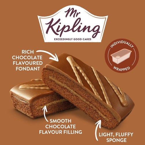 Mr Kipling Chocolate Slices