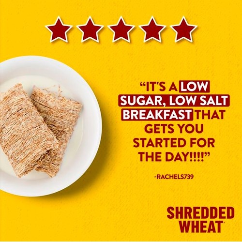 Shredded Wheat Original Breakfast Cereal 30 Biscuits