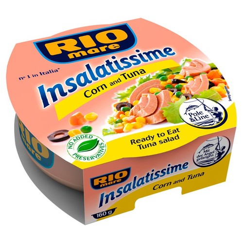 Rio Mare MSC Tuna & Sweetcorn Salad