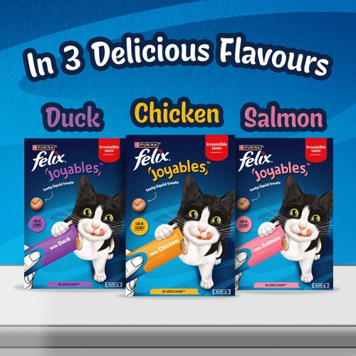 FELIX Joyables Salmon Liquid Cat Treat