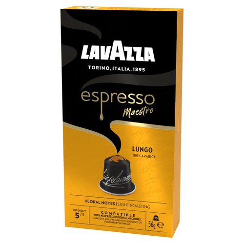 Lavazza Espresso Lungo Aluminium Nespresso Compatible Capsules