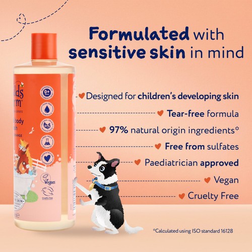 Childs Farm Hair & Body Wash, Sweet Orange