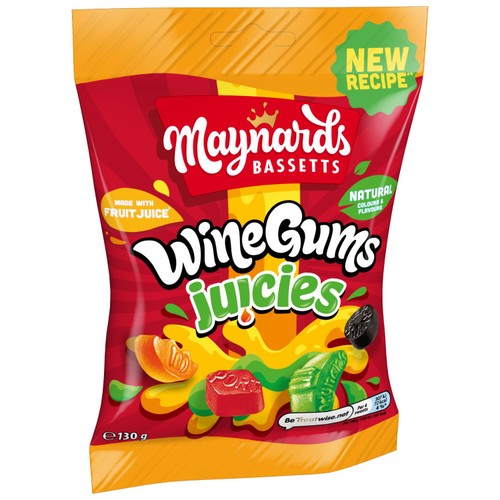 Maynards Bassetts Wine Gums Juicies Sweets Bag