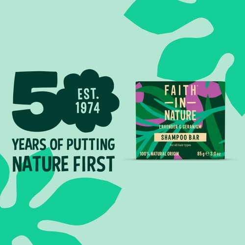Faith in Nature Lavender & Geranium Shampoo Bar