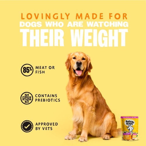 Barking Heads Fat Dog Slim Wet Dog Food Pouch
