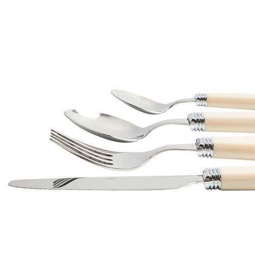 M&S Vintage Cutlery Set, Cream