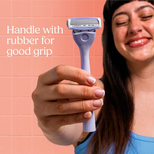 Wilkinson Sword Intuition Quattro Sensitive Women's Razor & 5 Blade Refills