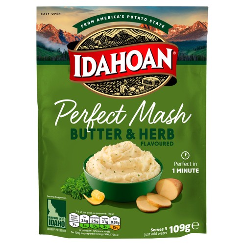 Idahoan Butter & Herb Mash 