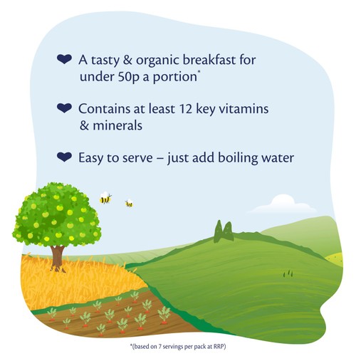 HiPP Organic Banana & Plum Porridge 7+ Months