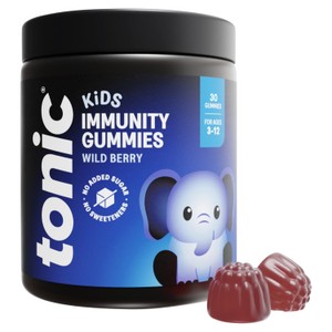 Tonic Health Kids Immunity Wild Berry Gummies 4-12 Years 30ss