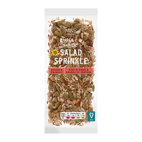 M&S Protein Seed Mix with Garlic & Chilli Seasoning Topper