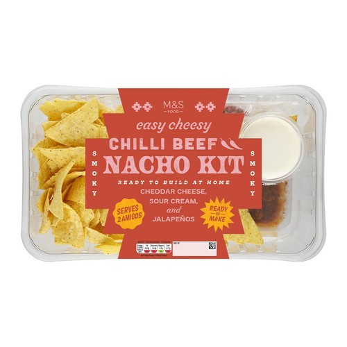 M&S Cheesy Chilli Beef Nachos