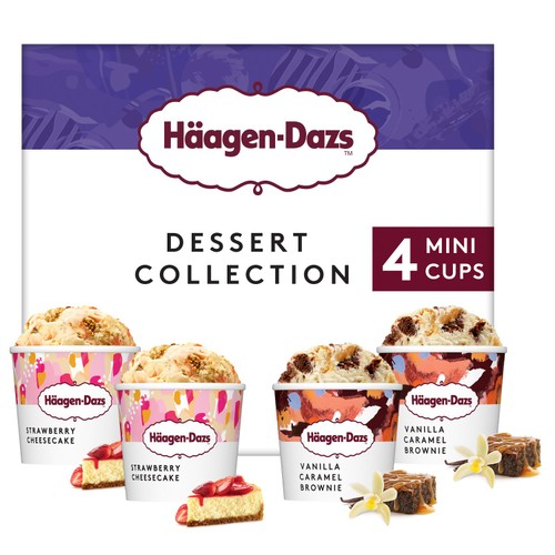 Haagen-Dazs Dessert Collection Minicup Ice Cream