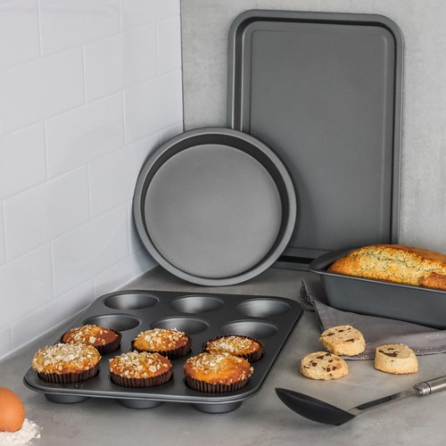 KitchenCraft Four Piece Bakeware Set, Gift Boxed