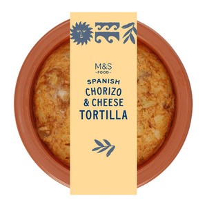 Spanish Chorizo & Cheese Tortilla