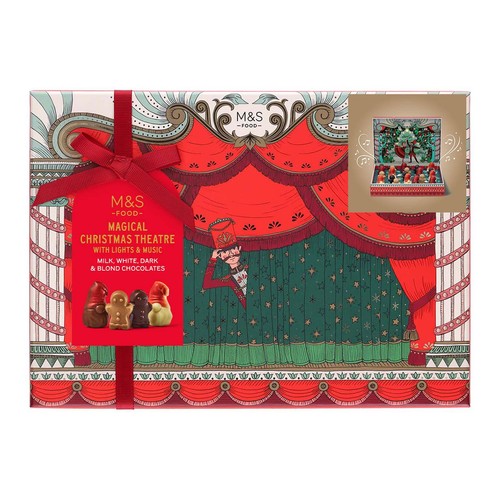 M&S Magical Christmas Theatre with Lights & Music