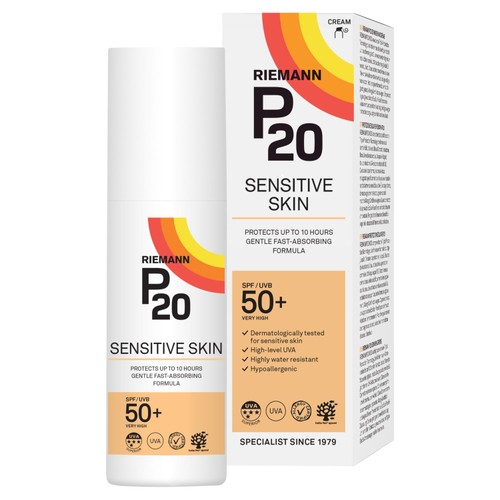 P20 Sensitive SPF 50+ Sun Cream