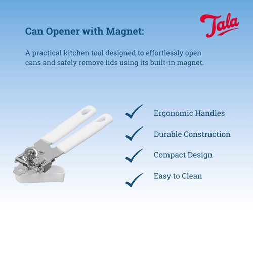 Tala Can Opener With Magnet Lid Lifter