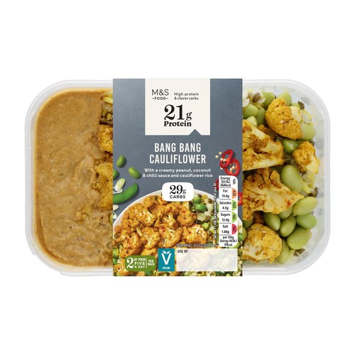 M&S High Protein Bang Bang Cauliflower