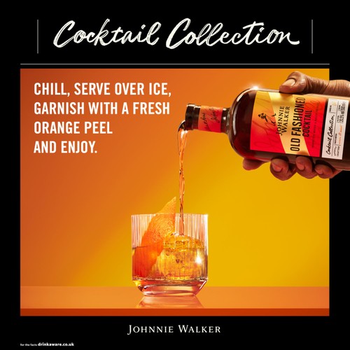 Johnnie Walker Old Fashioned Cocktail