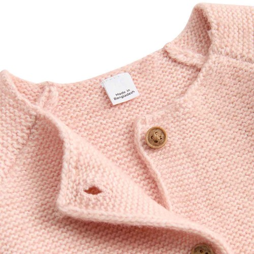 M&S Matinee Cardigan, 6-9 Months Blush Pink