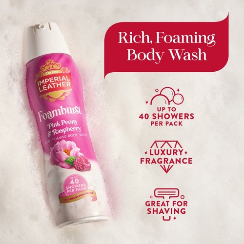 Imperial Leather Nourishing Foamburst Lychee and Lotus Flower
