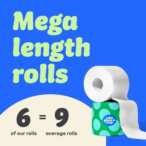Who Gives A Crap Classic Soft Mega Rolls