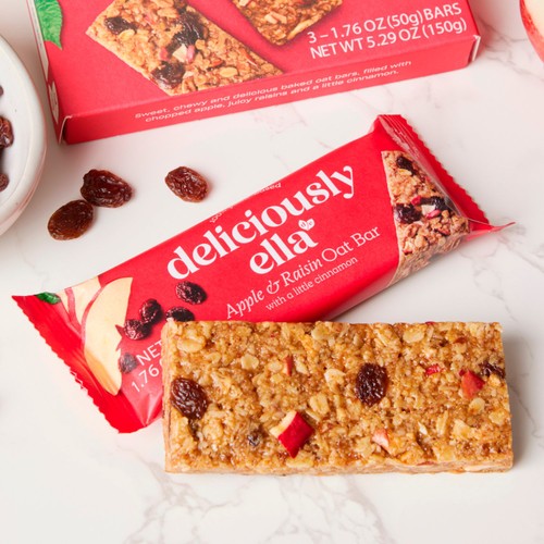 Deliciously Ella Apple, Raisin & Cinnamon Oat Bar Multipack