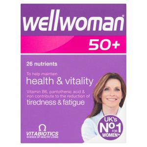 Vitabiotics Wellwoman 50+ Health & Vitality Tablets 