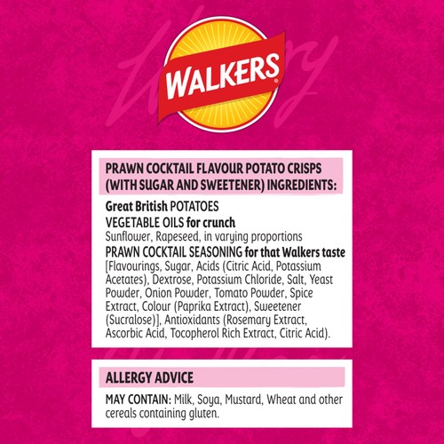 Walkers Prawn Cocktail Crisps