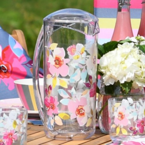 Summerhouse Gardenia Decorated Pitcher