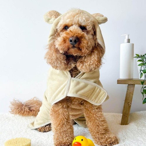 Cocopup Teddy Drying Robe - Extra Small