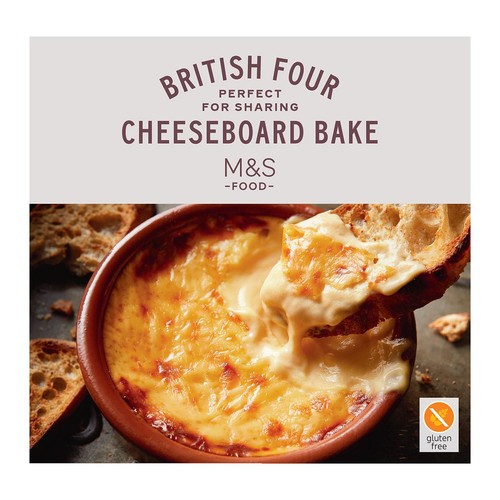 M&S British Four Cheeseboard Bake