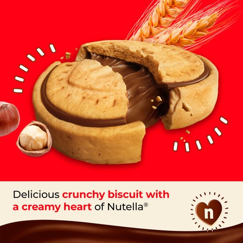 Nutella Chocolate & Hazelnut Biscuit Tube