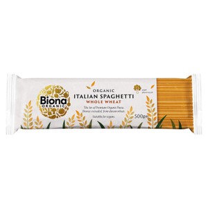 Biona Organic Whole Wheat Fusilli Pasta