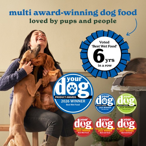 Forthglade Natural Grain-Free Wet Dog Food Variety Pack Lamb & Turkey