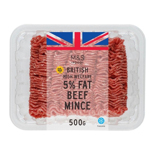 M&S British Beef Mince 5% Fat
