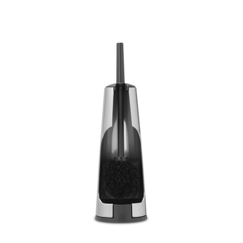 Brabantia ReNew Toilet Brush & Holder, Brilliant Steel