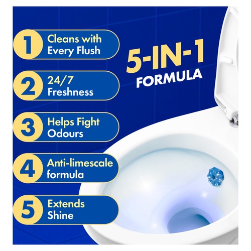 Duck Toilet Fresh Disc Duo Refills Blue