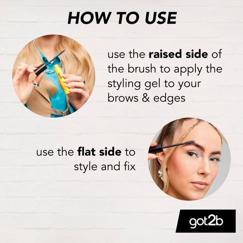 Schwarzkopf got2b Glued 4 Brows & Edges 2 in 1 Hair Gel